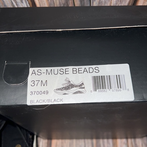 Ash Black Muse Beaded Chunky Sneakers 370049 37M - Picture 9 of 10